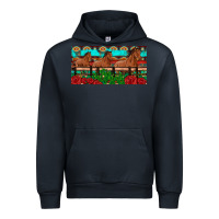 Navy horses roses ann cactuses license plate Urban Hoodie - Artiststas