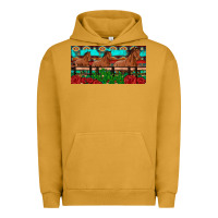 Pigment Peanut Butter horses roses ann cactuses license plate Urban Hoodie - Artiststas