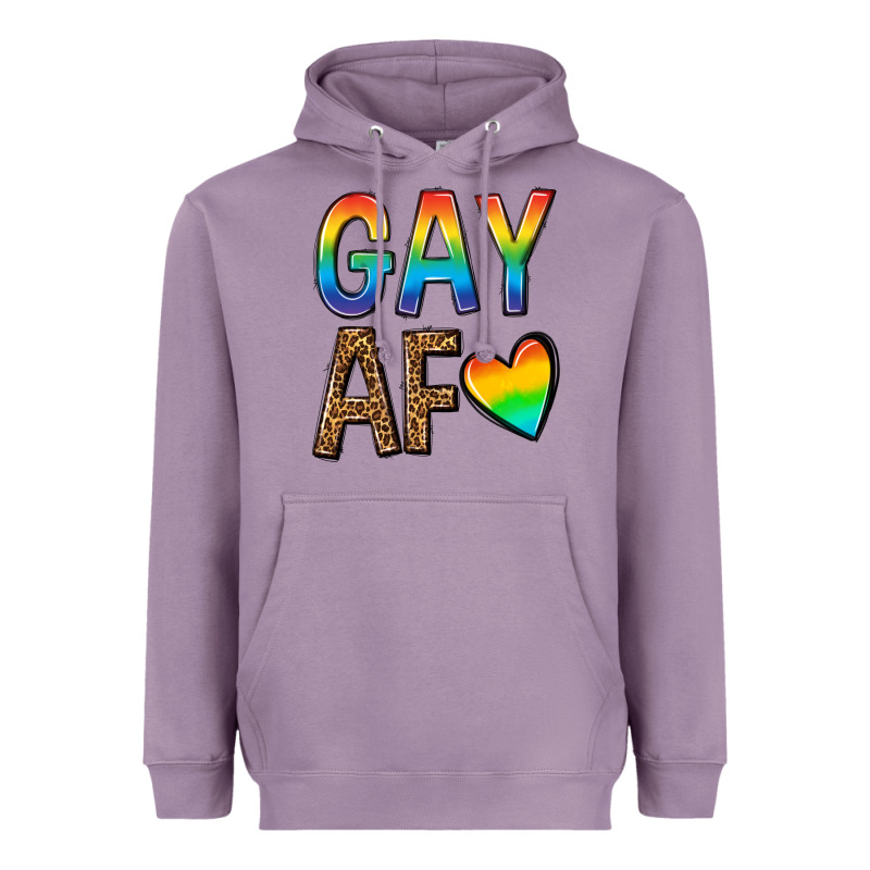 Gay Af Heavyweight Hoodie by texasbilliewilder | Teevron
