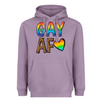 Lavender gay af Heavyweight Hoodie - texasbilliewilder