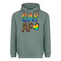 Sage gay af Heavyweight Hoodie - texasbilliewilder