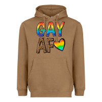 Toasted Coconut gay af Heavyweight Hoodie - texasbilliewilder