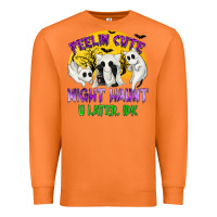 Carrot Feeling Cute Might Haunt U Later Premium Sweatshirt - texasbilliewilder