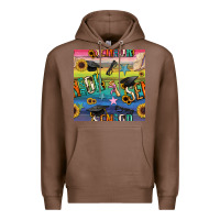 Chestnut graduation seamless pattern Premium Hoodie - BundleAndBundleShop