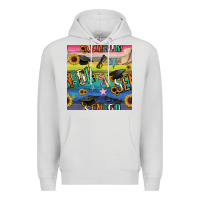 Dove Grey graduation seamless pattern Premium Hoodie - BundleAndBundleShop