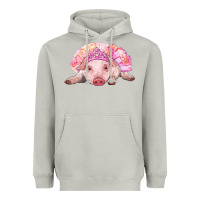 Moon Dust Balerina Baby Pig With Tutu Heavyweight Hoodie - RanaPortraitStore