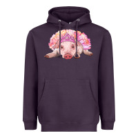 Balerina Baby Pig With Tutu Heavyweight Hoodie | Teevron