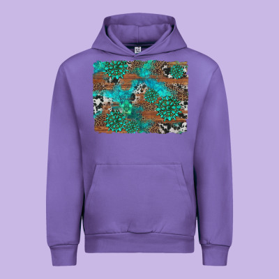 Gemstone Wood And Cowhide Background Urban Hoodie Designed By Artiststas