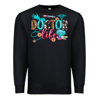 Black doctor life Premium Sweatshirt - Zillion Design Studio