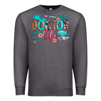 Charcoal Heather doctor life Premium Sweatshirt - Zillion Design Studio