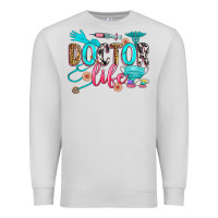 Dove Grey doctor life Premium Sweatshirt - Zillion Design Studio