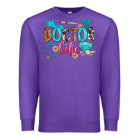 Purple doctor life Premium Sweatshirt - Zillion Design Studio
