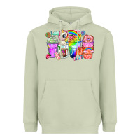 Matcha unicorn coffee cups Heavyweight Hoodie - Zillion Design Studio
