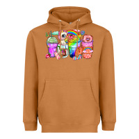 Meerkat unicorn coffee cups Heavyweight Hoodie - Zillion Design Studio