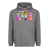 Storm unicorn coffee cups Heavyweight Hoodie - Zillion Design Studio