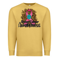 Antique Gold breast cancer awareness Premium Sweatshirt - RanaPortraitStore
