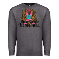 Charcoal Heather breast cancer awareness Premium Sweatshirt - RanaPortraitStore