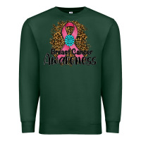 Sports Green breast cancer awareness Premium Sweatshirt - RanaPortraitStore