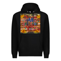 Black all american girl Premium Hoodie - Artiststas