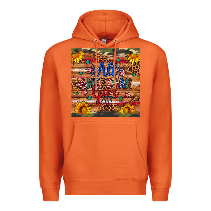 All American Girl Premium Hoodie by Artiststas | Teevron