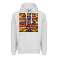 Dove Grey all american girl Premium Hoodie - Artiststas