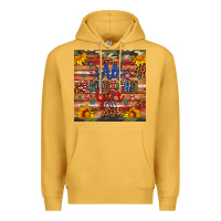 Mustard all american girl Premium Hoodie - Artiststas