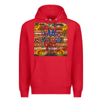 Red all american girl Premium Hoodie - Artiststas