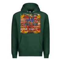 Sports Green all american girl Premium Hoodie - Artiststas