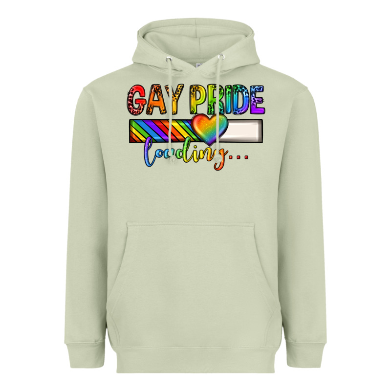Gay Pride Loading Lgbtq Heavyweight Hoodie by texasbilliewilder | Teevron