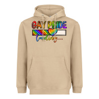Mushroom gay pride loading lgbtq Heavyweight Hoodie - texasbilliewilder