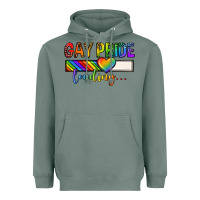 Sage gay pride loading lgbtq Heavyweight Hoodie - texasbilliewilder