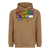 Toasted Coconut gay pride loading lgbtq Heavyweight Hoodie - texasbilliewilder