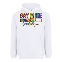 White gay pride loading lgbtq Heavyweight Hoodie - texasbilliewilder