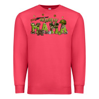 Cardinal army mama Premium Sweatshirt - Zillion Design Studio