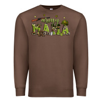 Chestnut army mama Premium Sweatshirt - Zillion Design Studio