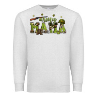 Oatmeal Heather army mama Premium Sweatshirt - Zillion Design Studio