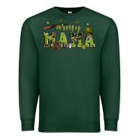 Sports Green army mama Premium Sweatshirt - Zillion Design Studio