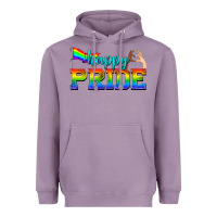 Lavender happy pride Heavyweight Hoodie - texasbilliewilder