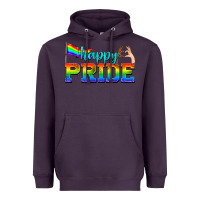 Plum happy pride Heavyweight Hoodie - texasbilliewilder