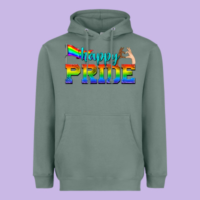 Heavyweight Hoodie happy pride