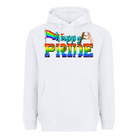 White happy pride Heavyweight Hoodie - texasbilliewilder