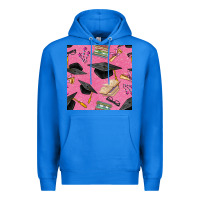 True Royal pink glitter graduation seamless pattern Premium Hoodie - BundleAndBundleShop