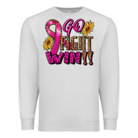 Dove Grey go fight win Premium Sweatshirt - RanaPortraitStore