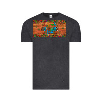 Vintage Black i teach au some kids license plate Vintage Tee - Artiststas