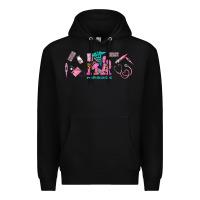 Black medical assistant elements Premium Hoodie - AdoDesignShop