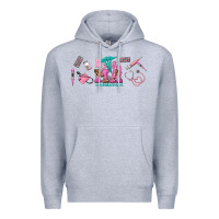 Heather Grey medical assistant elements Premium Hoodie - AdoDesignShop