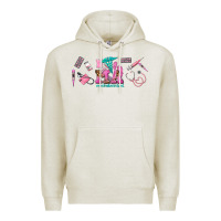 Oatmeal Heather medical assistant elements Premium Hoodie - AdoDesignShop