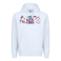 White medical assistant elements Premium Hoodie - AdoDesignShop