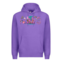 Purple medical assistant elements Premium Hoodie - AdoDesignShop