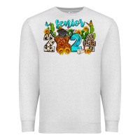 Oatmeal Heather senior 2024 cow Premium Sweatshirt - Zillion Design Studio